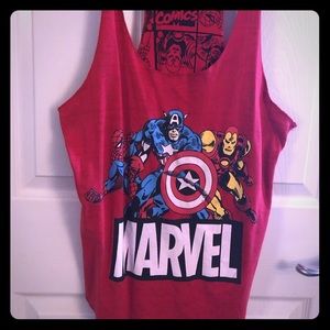 Pre loved Superhero tank great condition